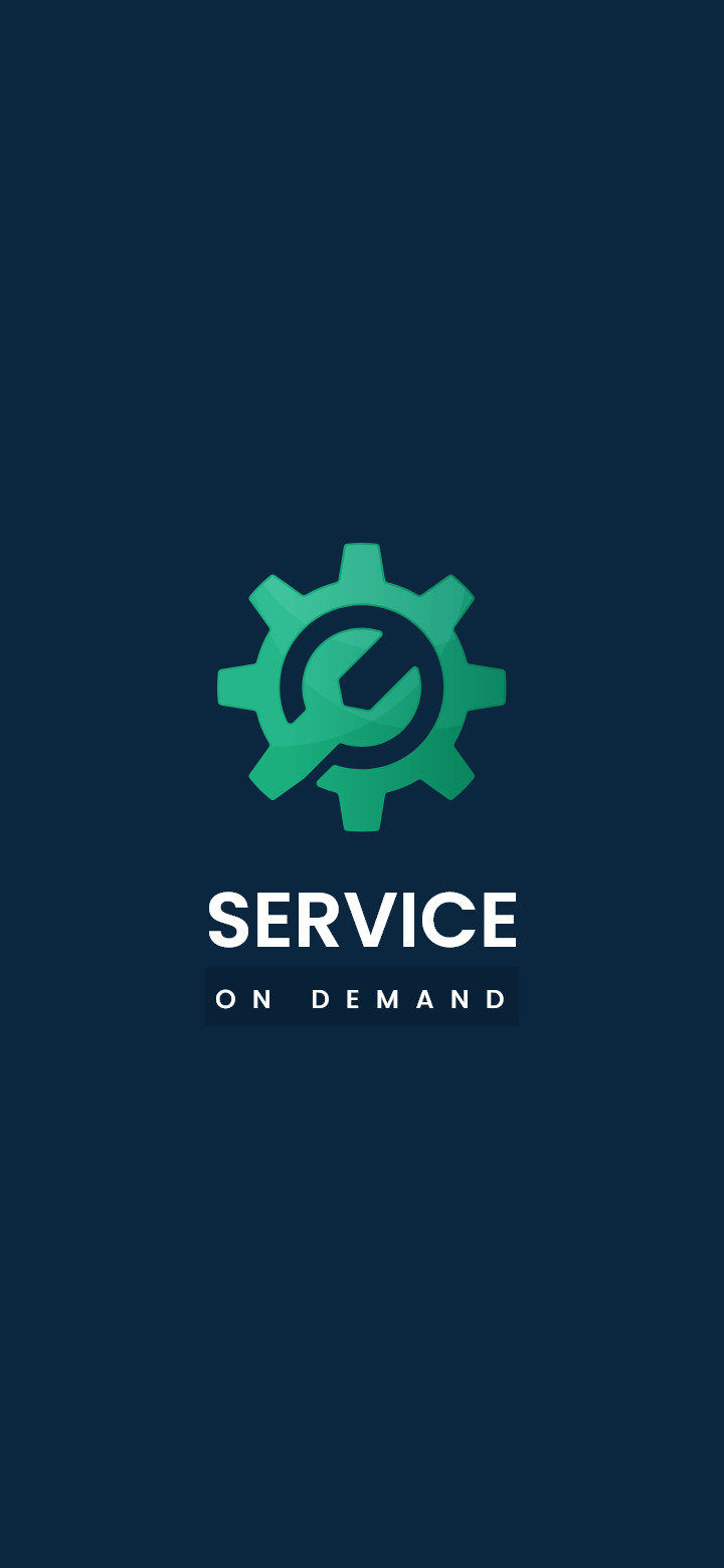 Home Service App Splash Screen