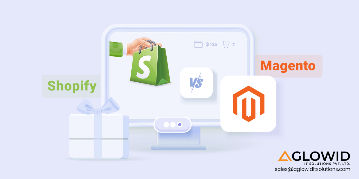 Magento vs Shopify <br/>Comparing eCommerce Platforms in 2024